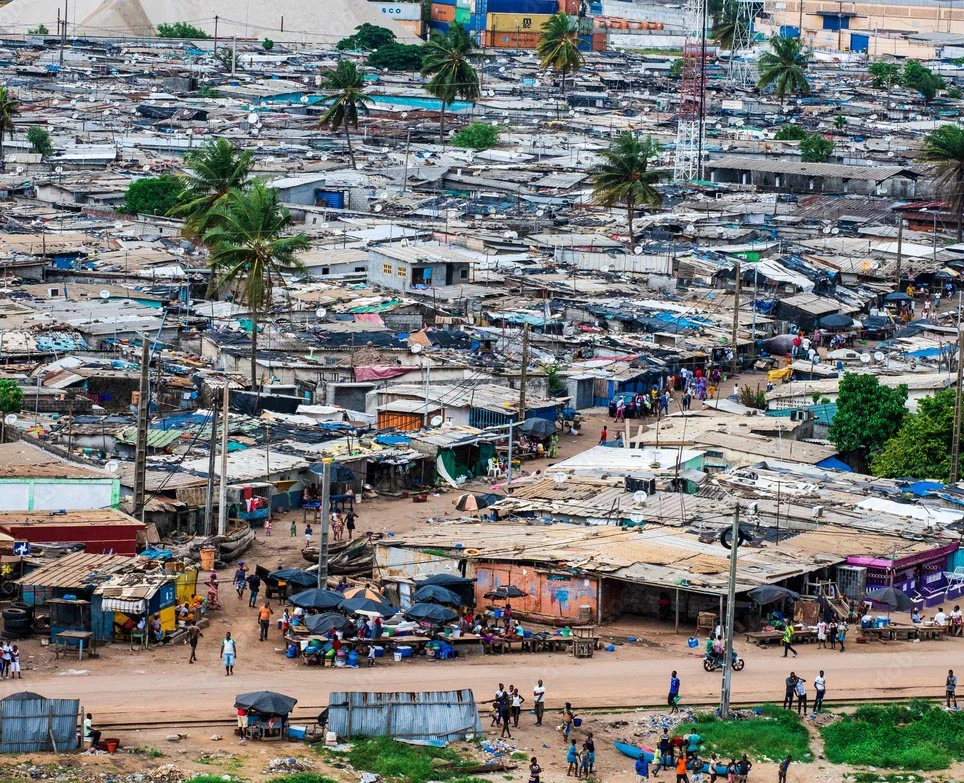 A market scene in Abdijan