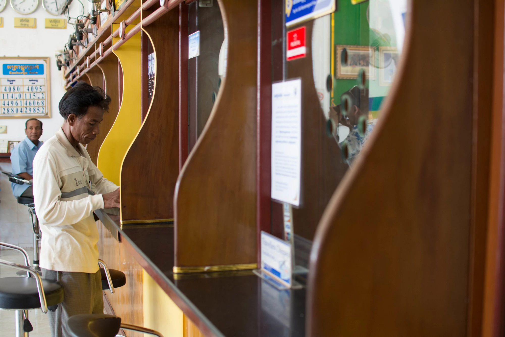 Une agence d’Acleda Bank à Oudong (Cambodge). Crédits photo : Iwan Bagus/IFC