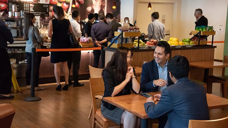 Cafe at IFC headquarters. Photo: IFC