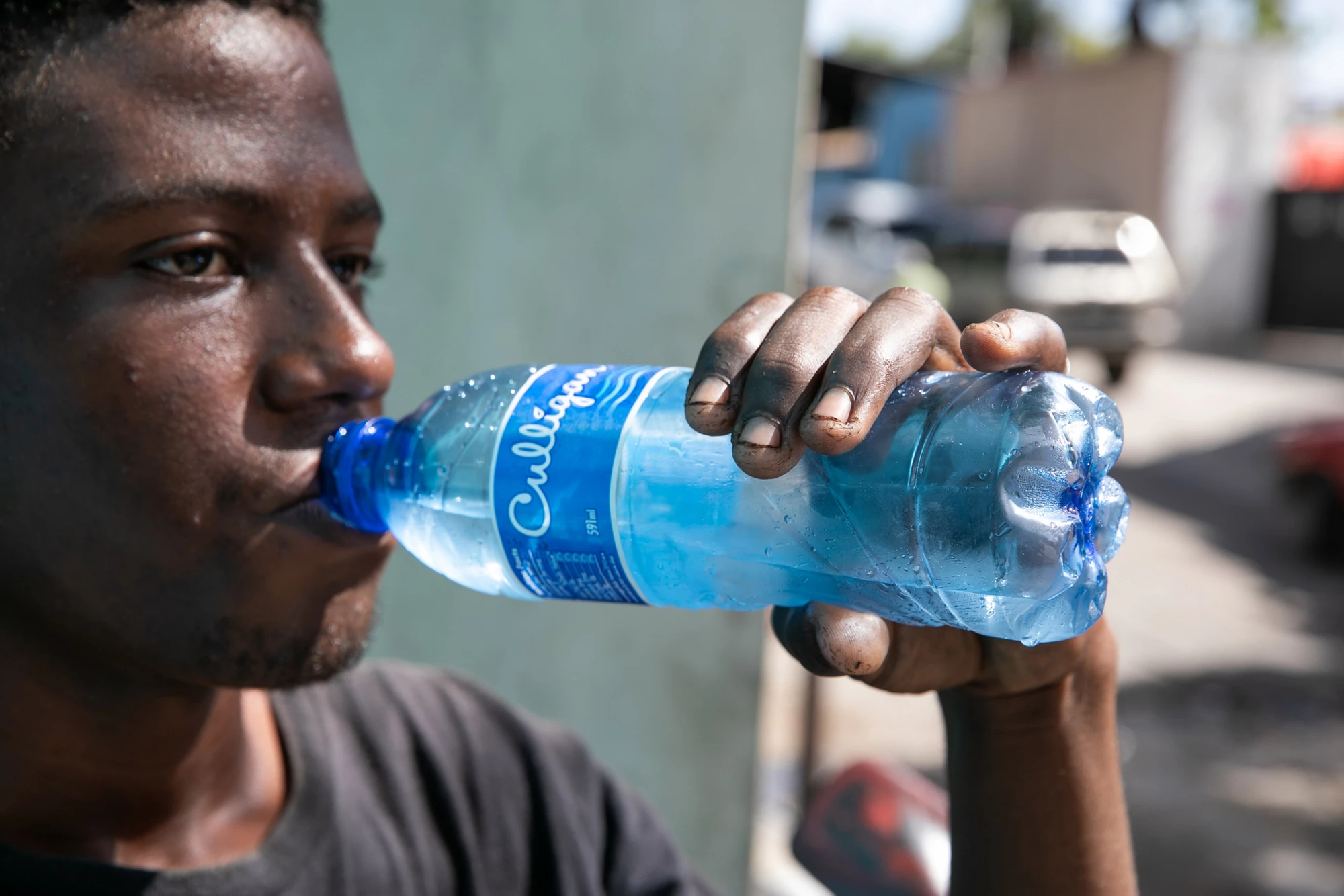 CBC est le plus ancien fournisseur d’eau potable en Haïti, où elle est vendue sous la marque internationale Culligan. Photo : Nadia Todres.